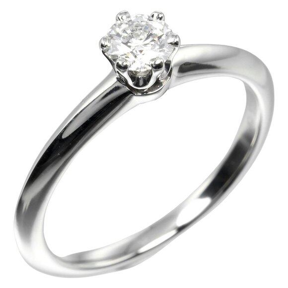 TIFFANY Silver Diamond Ring